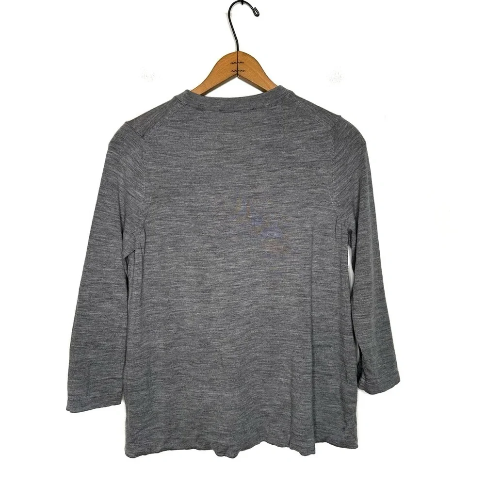 Kate Spade Broom Street | Gray Sweater Size Medium